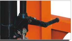 NIULI 2Ton 1.6M Hidráulico Manual Hand Pallet Stacker Carretilla elevadora de precio barato para la venta