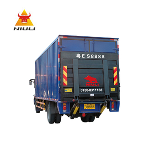 Venta caliente de NIULI 1 tonelada 2 toneladas de acero hidráulico elevador trasero plataforma de plataforma trasera para camión de vehículos pesados