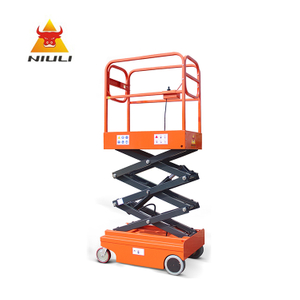 Elevador de plataforma hidráulica telescópica Niuli Cherry Picker, elevador de pluma, mesa de carga, elevador de tijera eléctrico