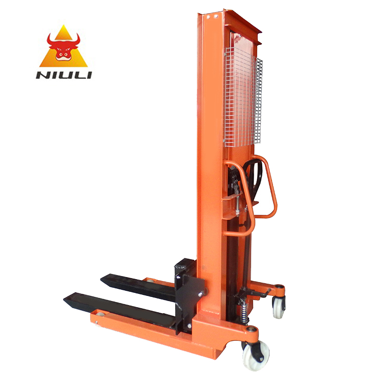 NIULI Heavy Duty Hand Lifter Truck Pallet Cilindro hidráulico Montacargas Apilador manual