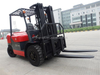 Principal proveedor chino de montacargas diesel de 5 toneladas y 5 toneladas Montacargas de 5 toneladas a la venta con montacargas de mástil de elevación completamente libre doble triplex