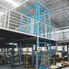NIULI 2ton 5 Ton Entresuelo hidráulico Plataforma elevadora de almacenamiento de carga Elevador vertical de garaje para automóviles para sótano o almacén