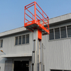 Plataforma de elevación aérea de aleación de aluminio con elevación de hombre de doble mástil NIULI de 300 kg