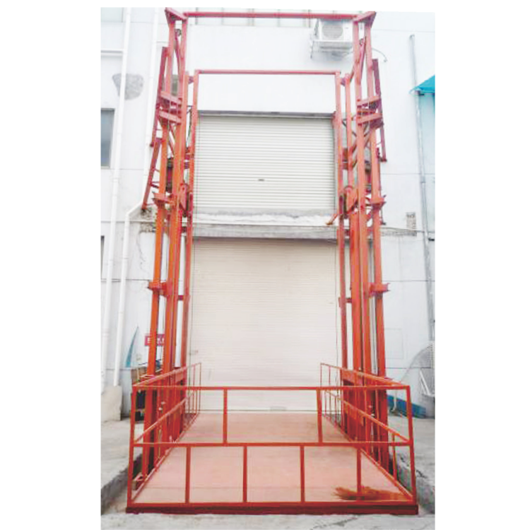 Elevador de carga de carga montado en la pared NIULI, 1000 kg, 2000 kg, 3 metros, 4 m, 5 m, 6 m, 8 m, 9 m, 12 m, almacén industrial, precio de elevación de carga